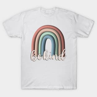 Be Kind 3D Rainbow T-Shirt